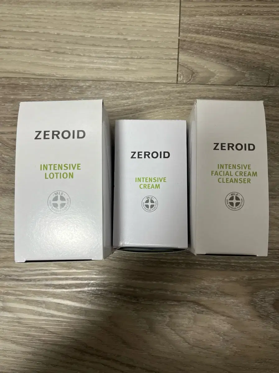 Zeroid 로션 클렌징 크림